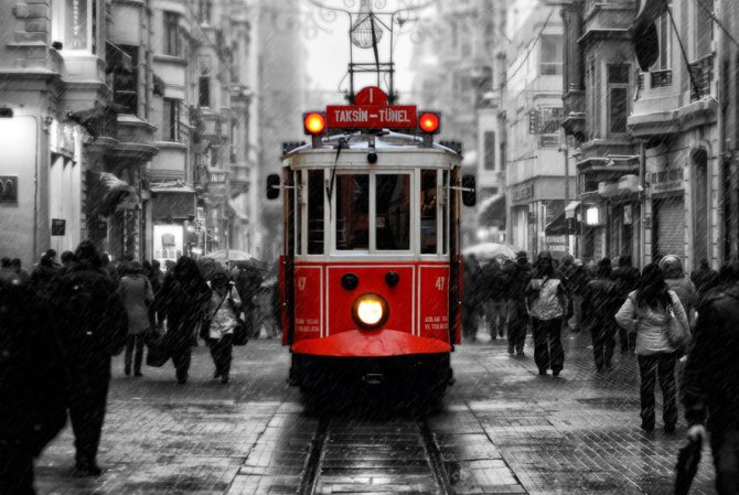 Rain and Istanbul